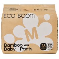 Eco Boom Bamboo Pull Up Pants - M (6-10Kg)